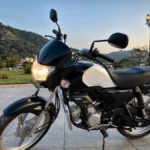 Hero HF Deluxe Flex Fuel side profile