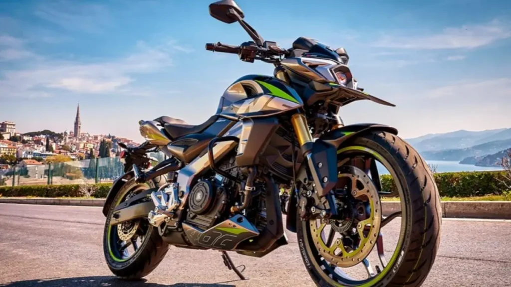 Bajaj Pulsar NS400Z side profile