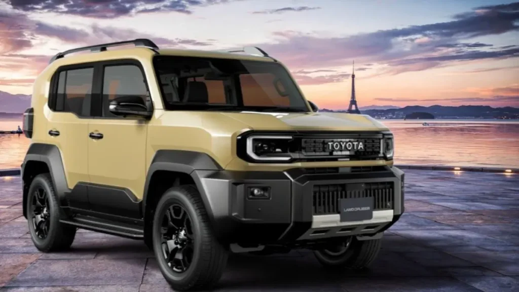 Toyota Land Cruiser FJ suv side profile