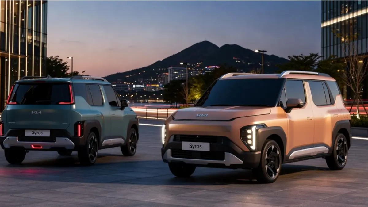 Kia Syros side profile