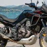 Honda Transalp XL750 E-Clutch side profile