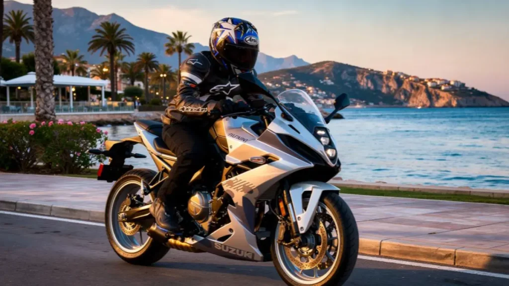 Suzuki GSX-8R Bike side profile