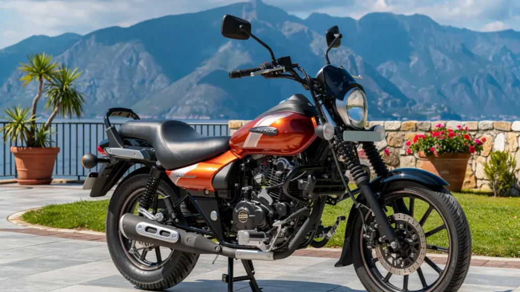 Bajaj Avenger Street 220 side profile
