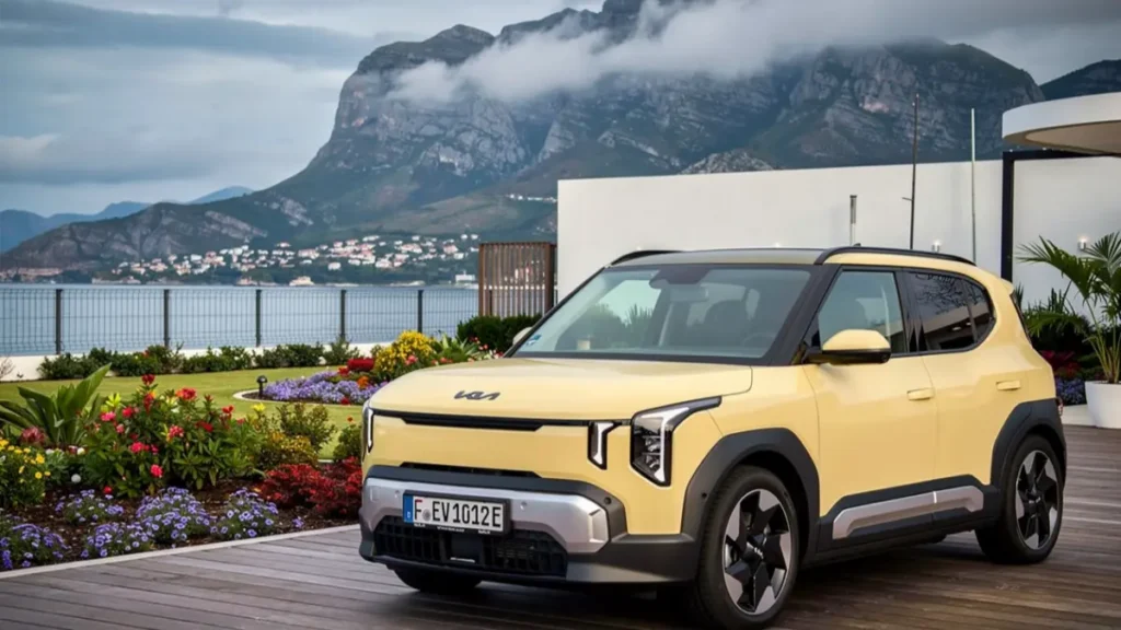 Kia EV2 Electric SUV side profile