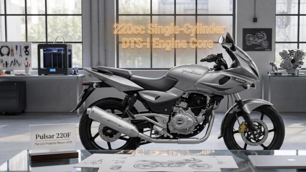 Bajaj Pulsar 220F 2026 front